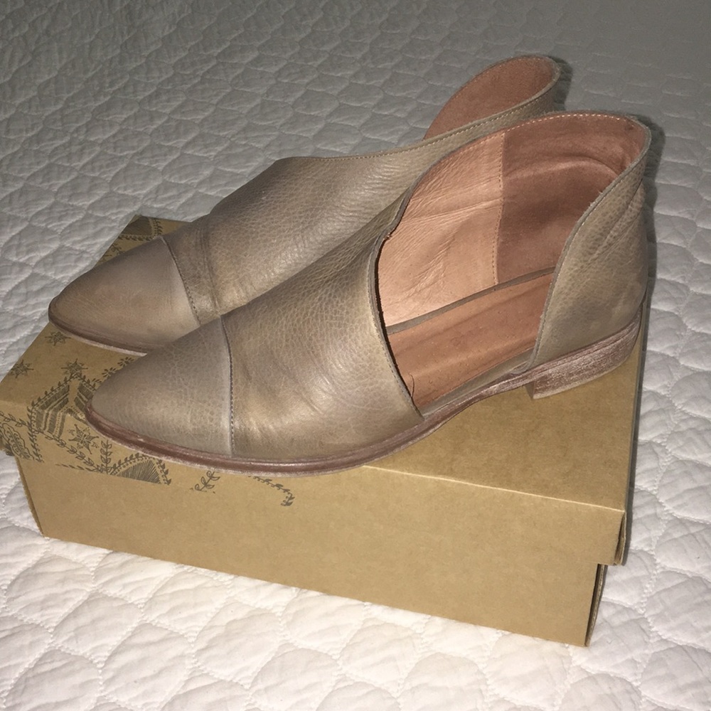 Free People Flat Royale Grey 39 size 9